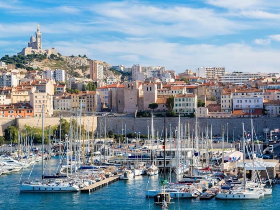 Charmant pied à terre/Coeur Marseille /4 pers/2 ch Exterior foto